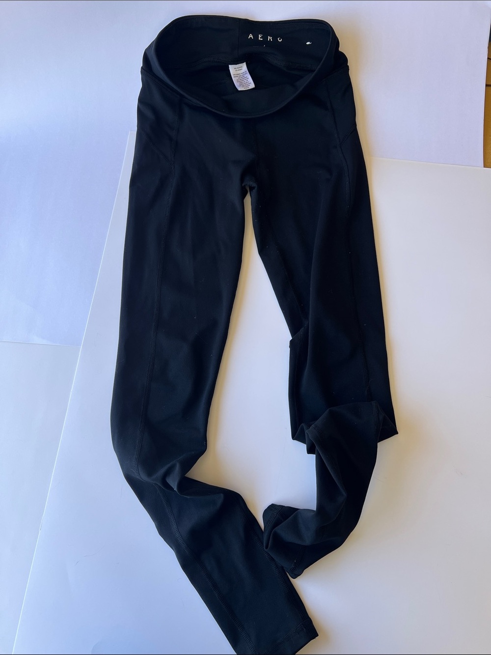 Aero Black Kids Stretch Leggings